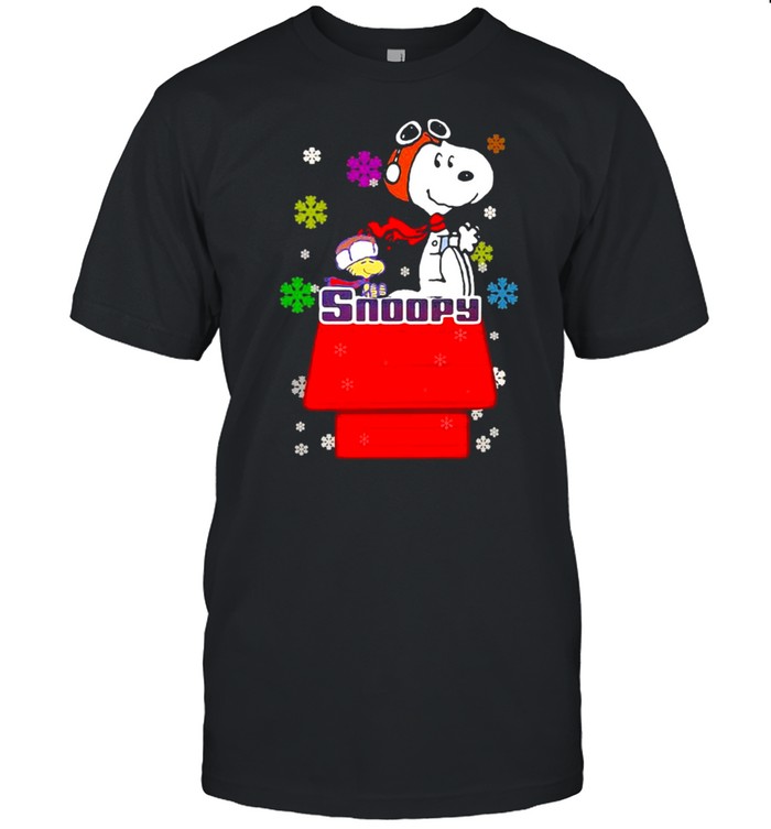 Snoopy And Woodstock Merry Christmas shirt