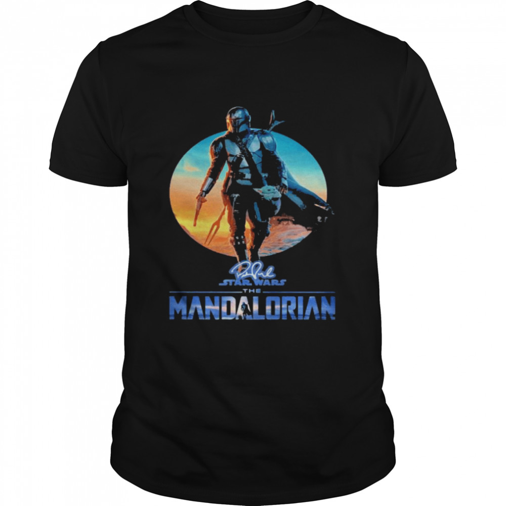 Signature Star Wars The Mandalorian Sunset shirt