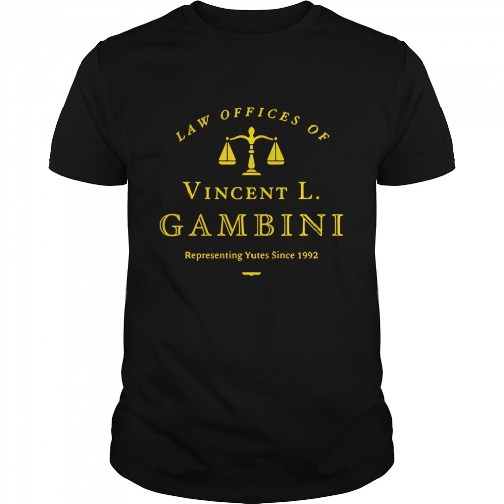 My Cousin Law Offices of Vincent L. Gambini T-shirt