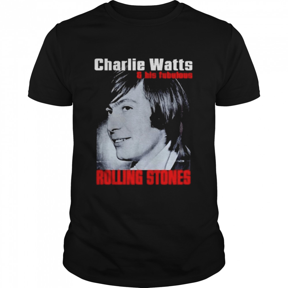 Charlie Watts and his Fabulous Rolling Stones shirt