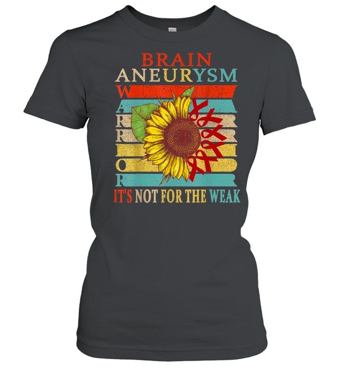 Brain Aneurysm Warrior shirt Classic Women's T-shirt