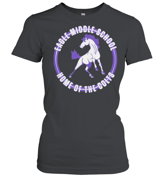 Eagle Middle School Home Of The Colts T-shirt Classic Women's T-shirt