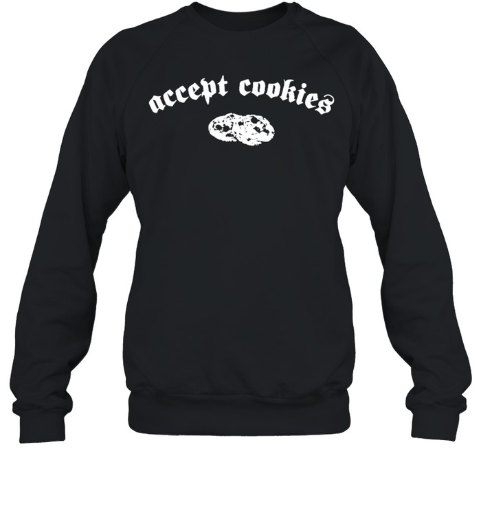 Hrishikesh hirway accept cookies cottonbureau merch accept cookies shirt Unisex Sweatshirt