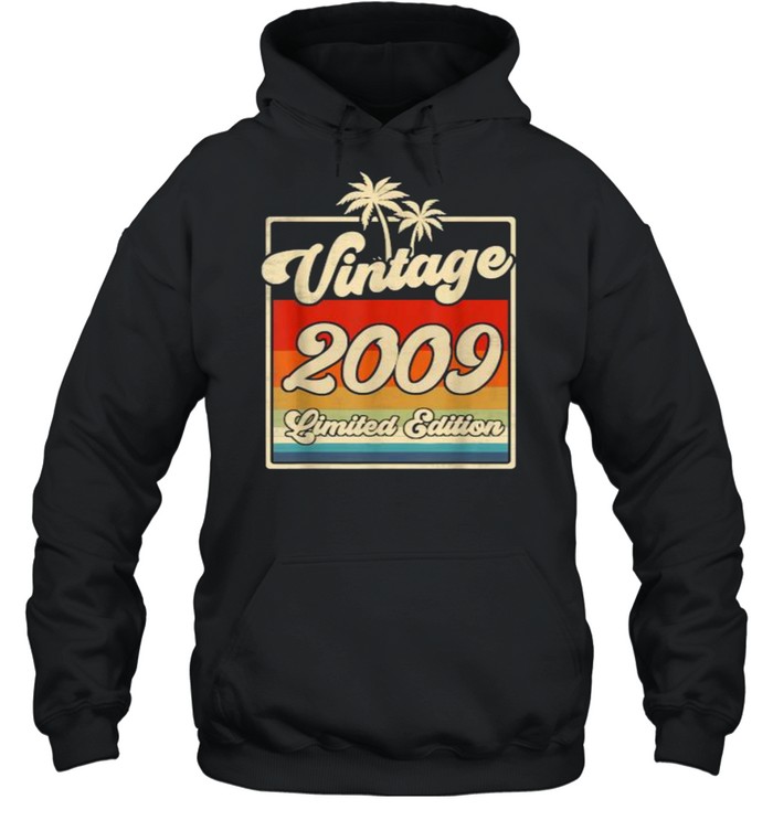 Vintage 2009 12th Birthday Limited Edition 12 Year Old T- Unisex Hoodie