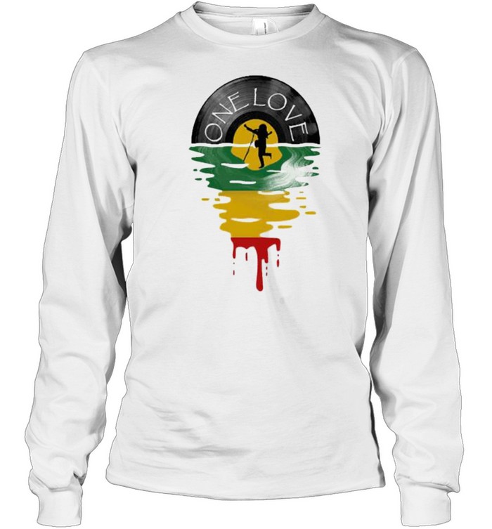 One love reggae music shirt Long Sleeved T-shirt
