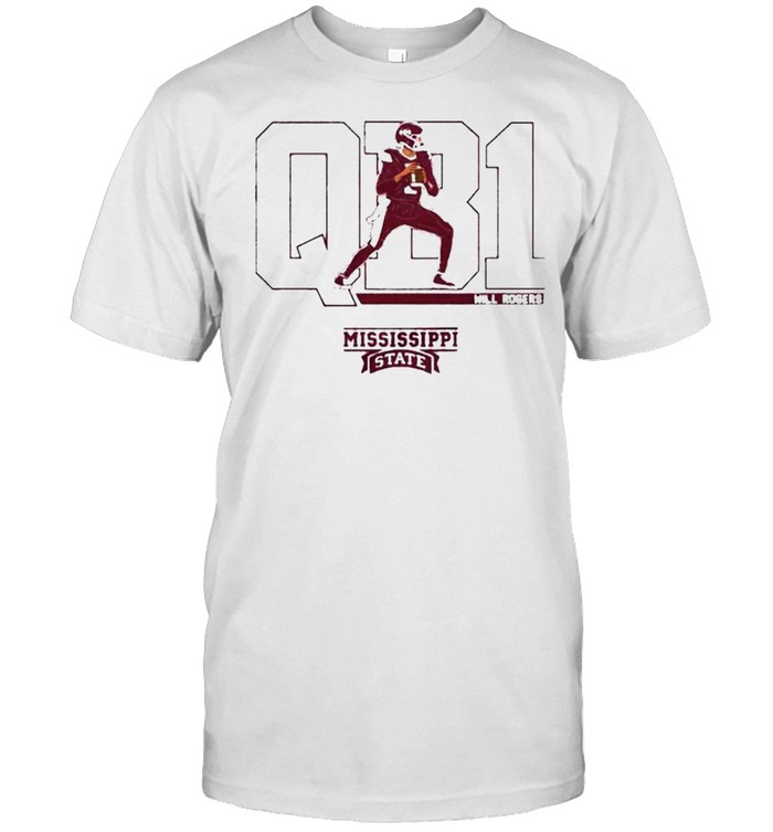 Mississippi State Bulldogs Will Rogers QB1 shirt