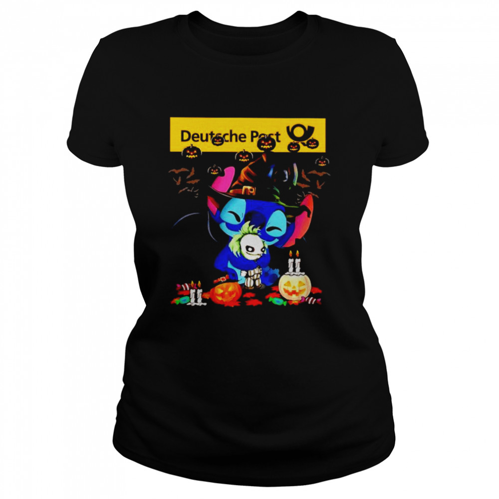 Deutsche Post Stitch hug Joker happy Halloween shirt Classic Women's T-shirt