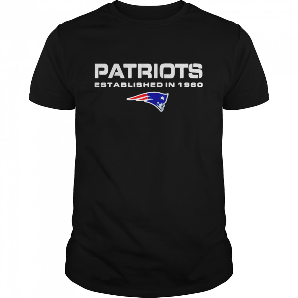 New England Patriots Established In 1960 shirt