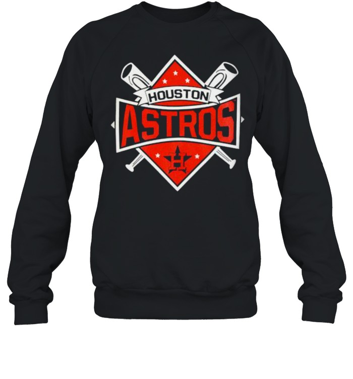 houston Astros Toddler Diamond Bats 2021 shirt Unisex Sweatshirt