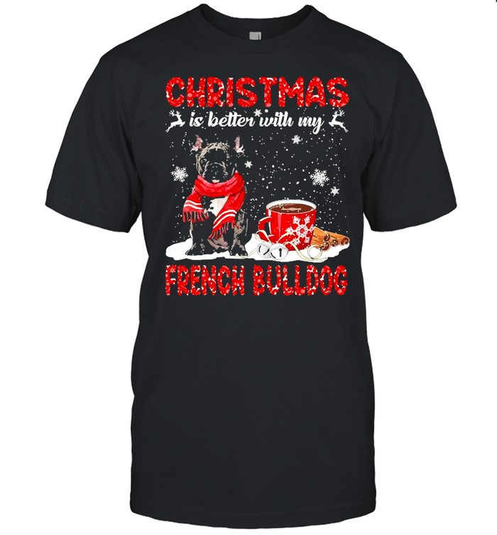 Christmas Is Better With My Black French Bulldog Dog Sweater Shirt