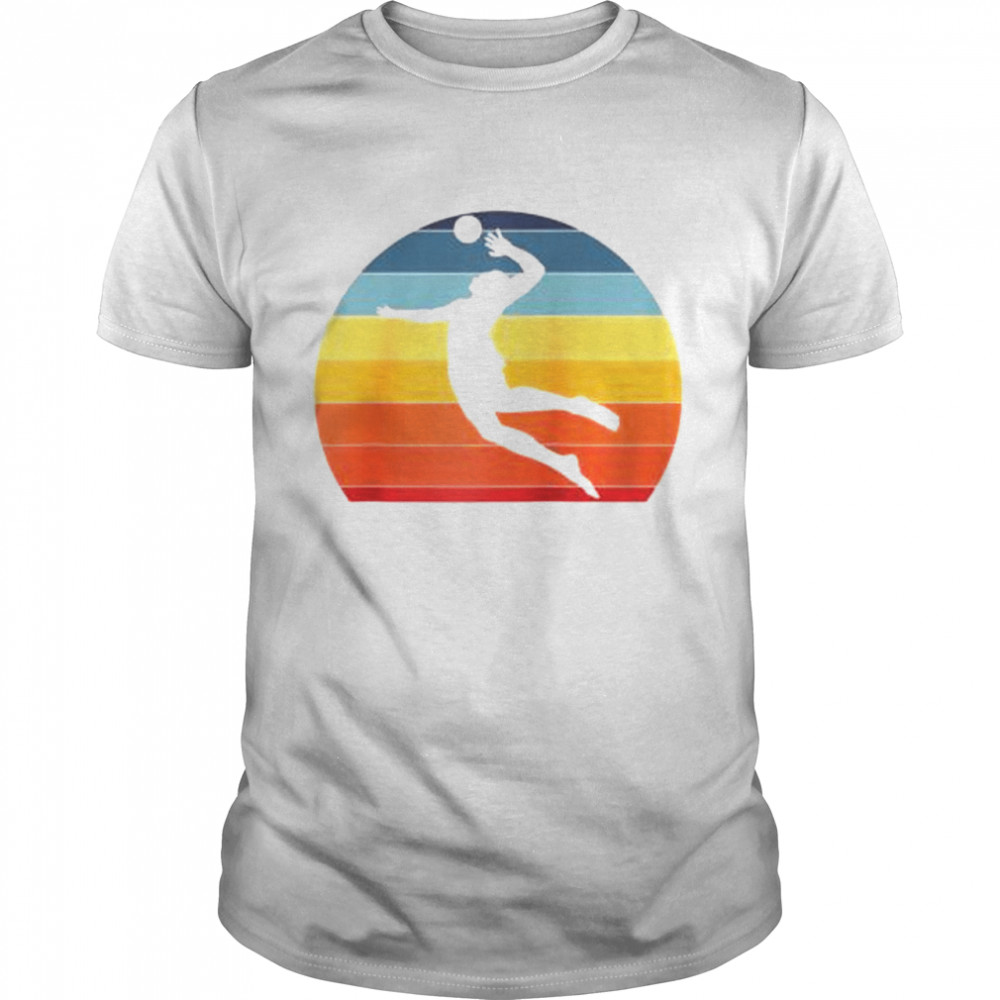 Volleyball Vintage Retro, Volleyball Player, Sport Fun Shirt