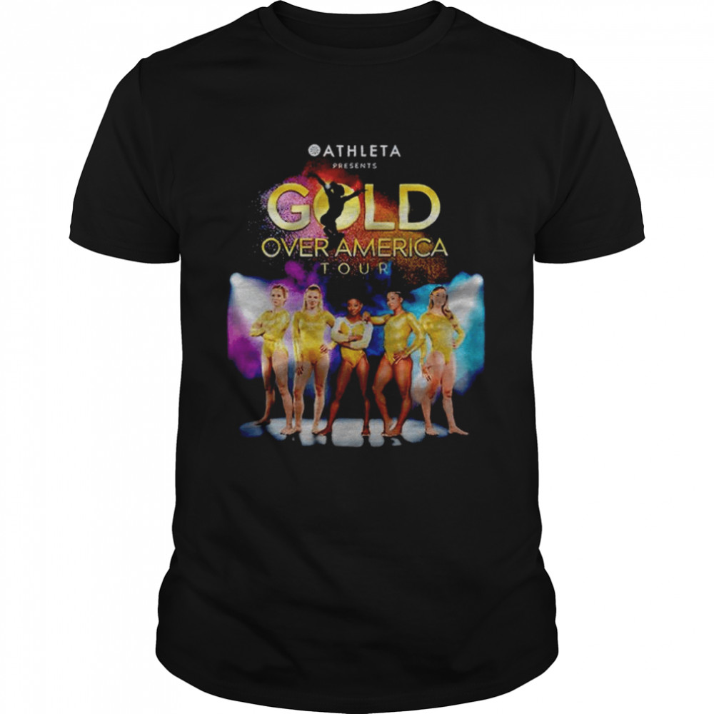 Athleta Presents Gold Over America Tour 2021 T-shirt