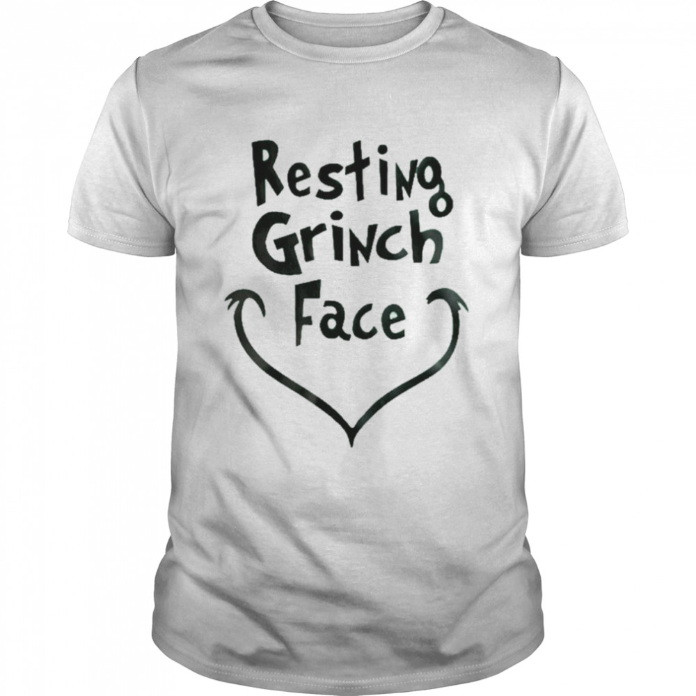 Resting Grinch face shirt