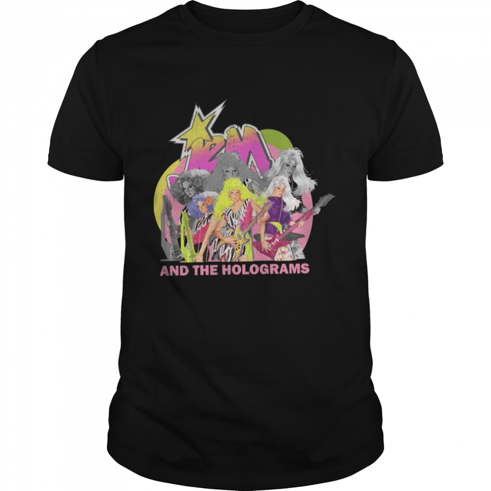 90s Design Fanart Jem Retro And The Holograms shirt