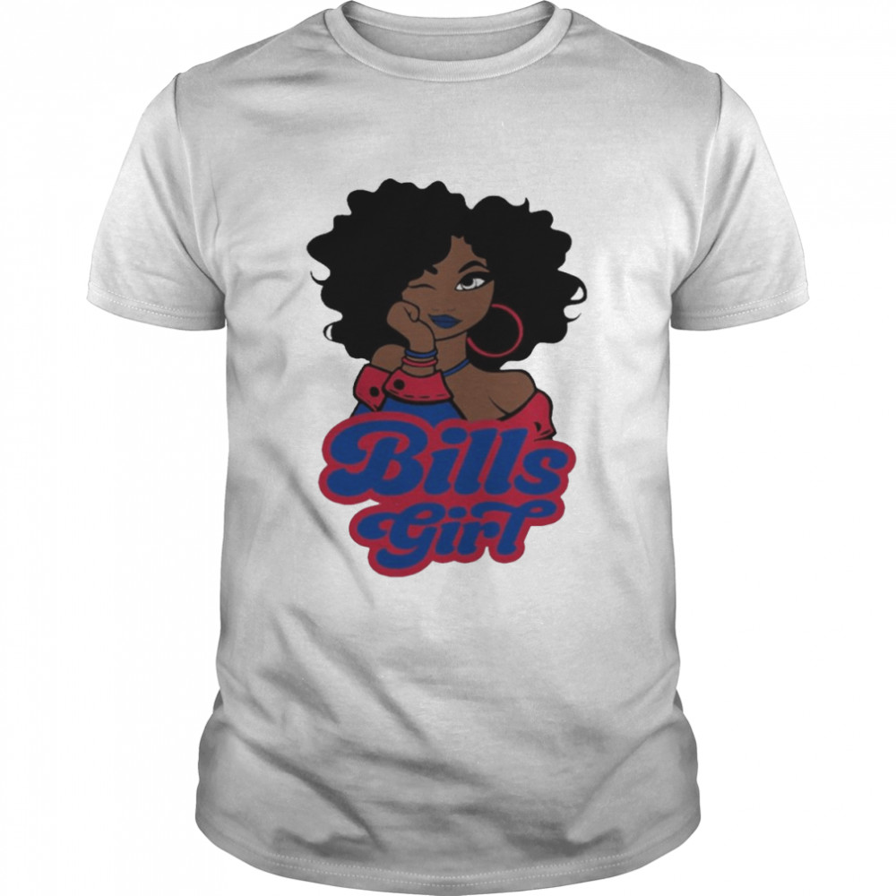 Buffalo Bills football Black Girl 2022 shirt