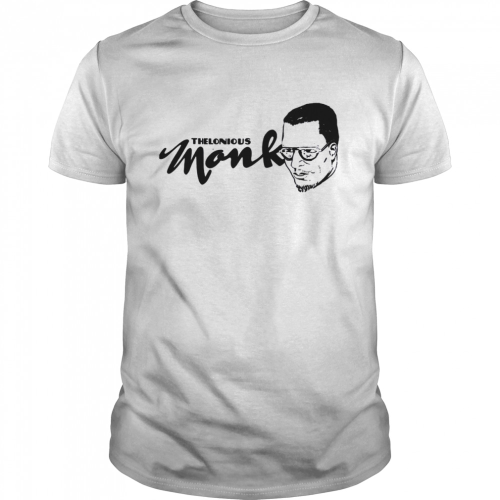 Typographic Design Thelonious Monk Artwork shirt Classic Men's T-shirt