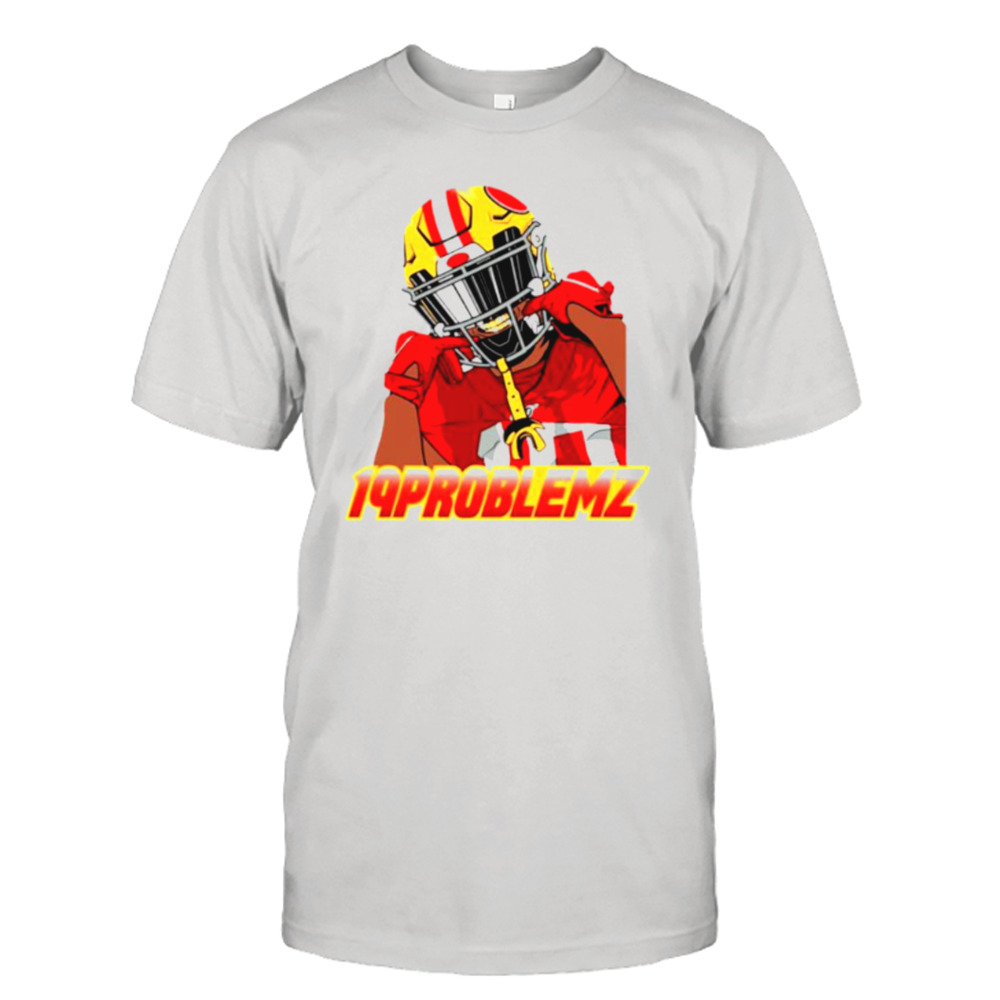 19 Problemz Deebo Samuel Colorful Fanmade American Football Shirt