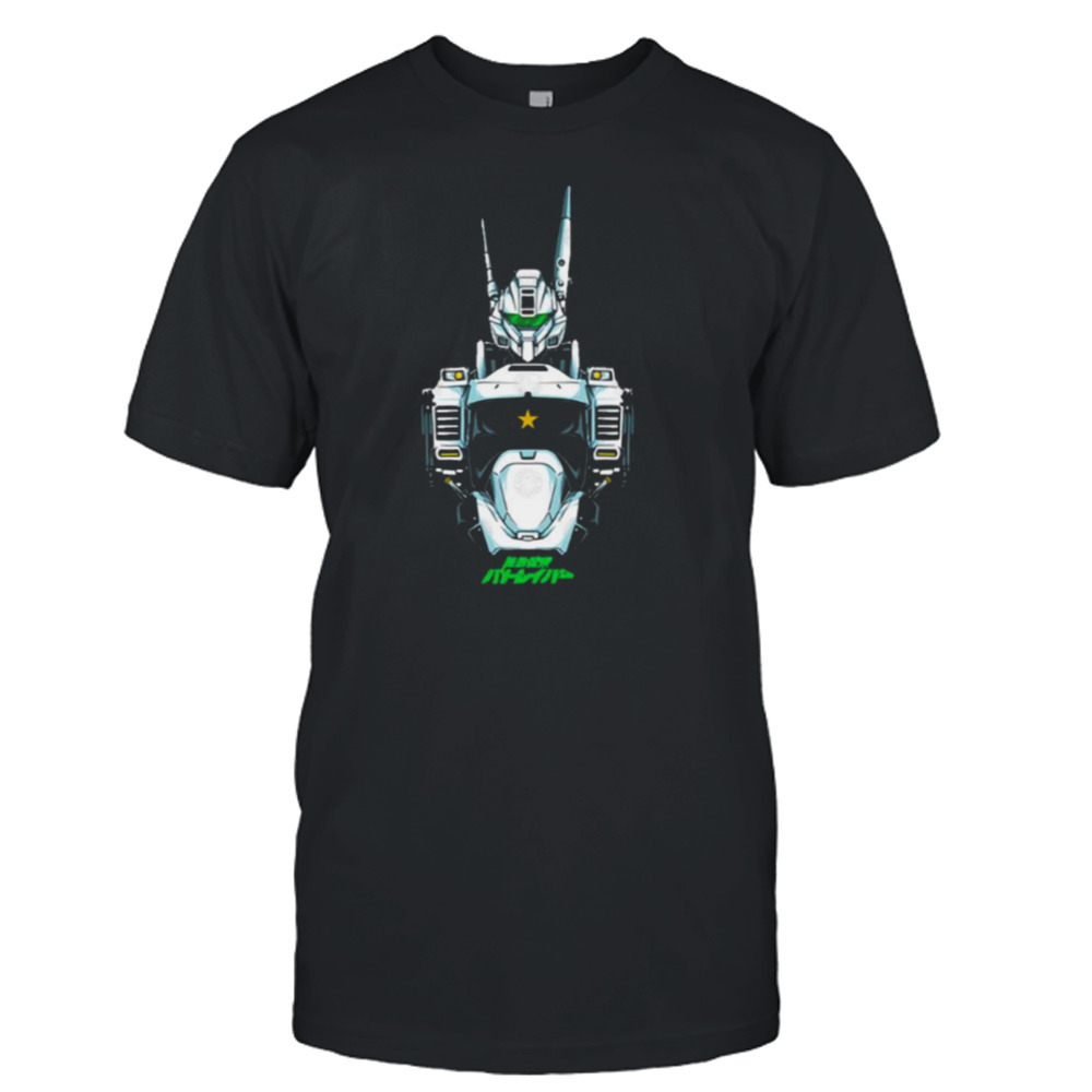 Justice Anime Patlabor Robot shirt