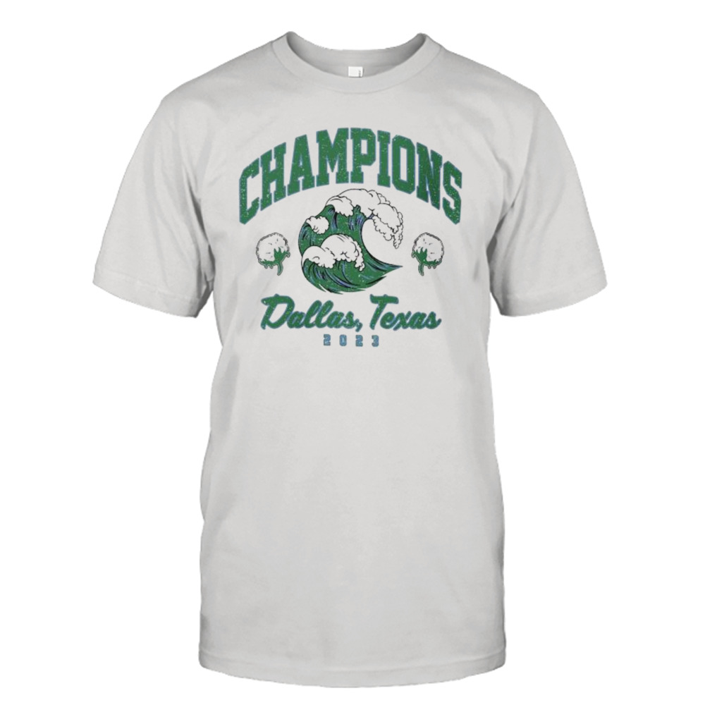 Tulane Green Wave Champions Bowl Dallas Texas 2023 Shirt