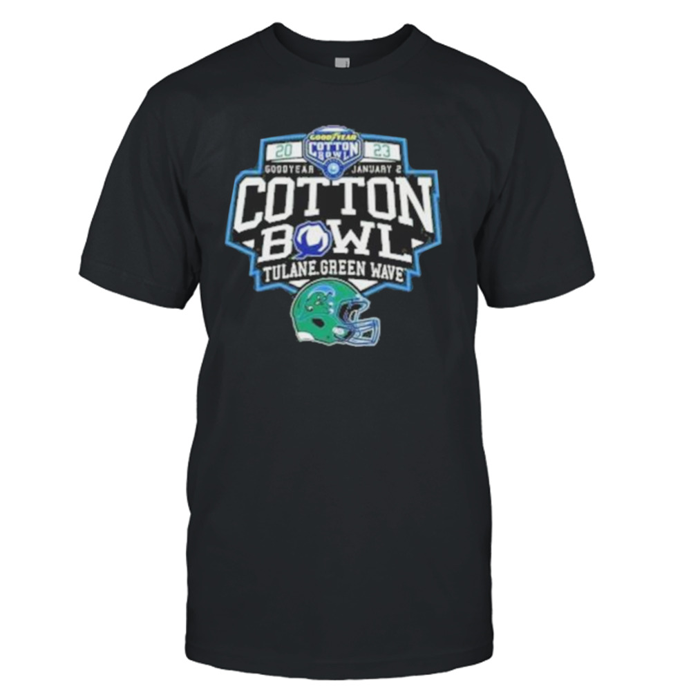 Tulane green wave 2023 cotton bowl gameday stadium vintage shirt