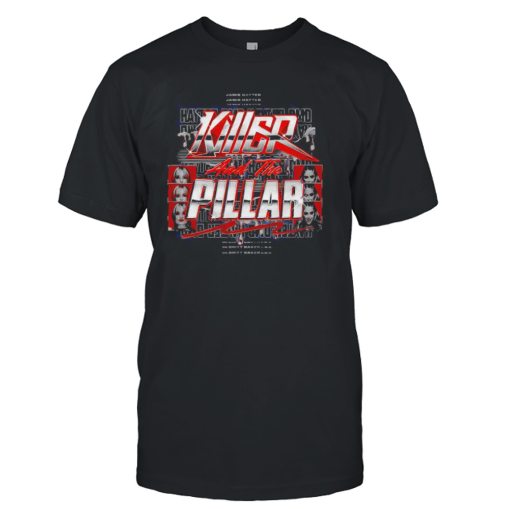 the Killer and the Pillar Jamie Hayter and Britt Baker shirt