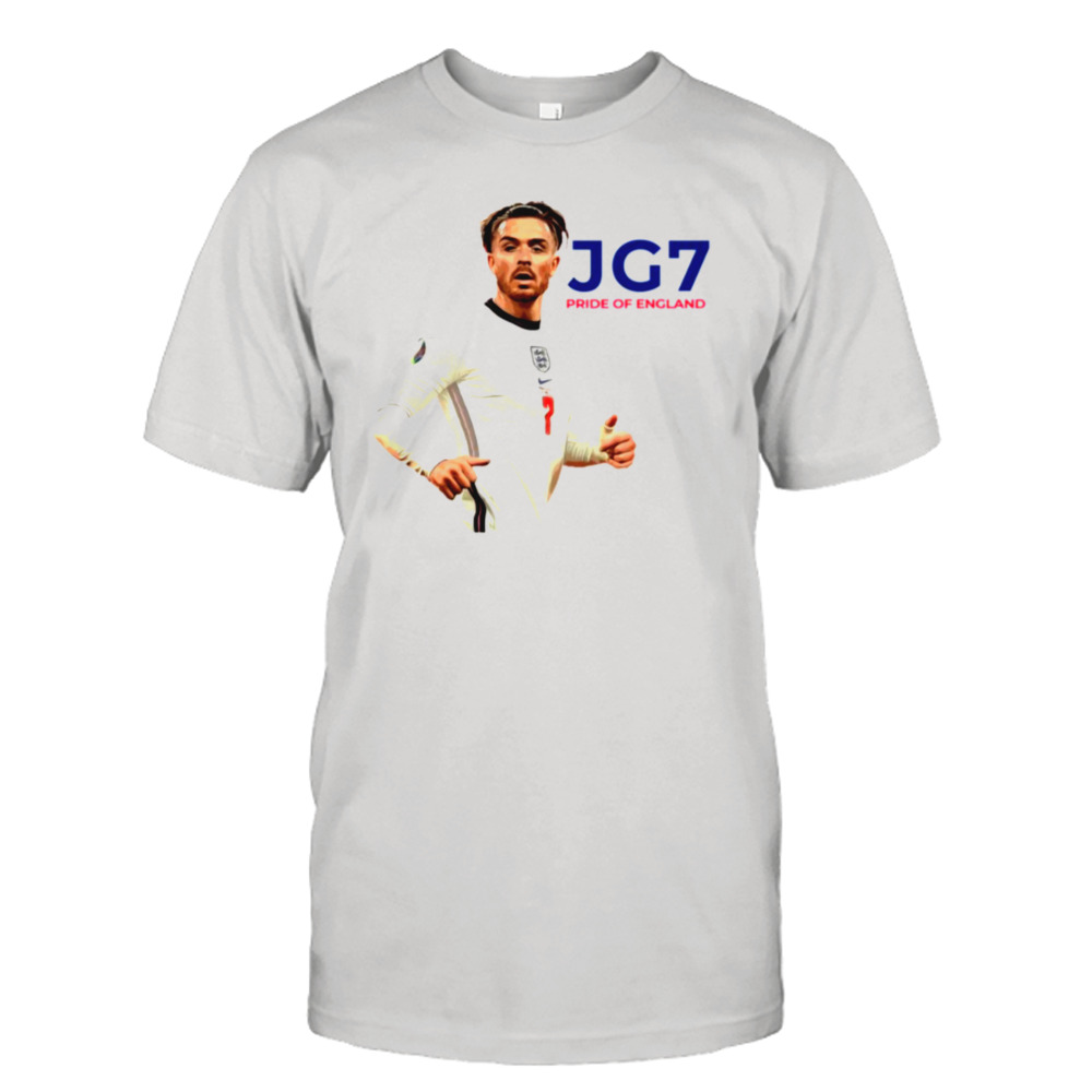 Jg7 Jack Grealish Pride Of England shirt