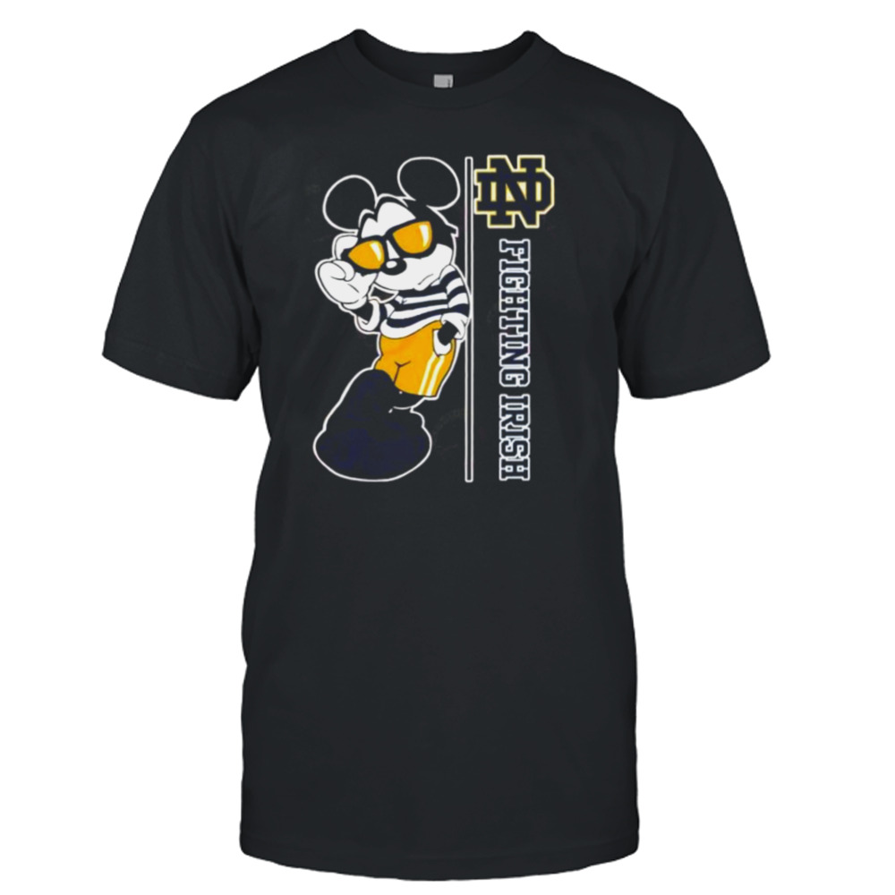 Mickey notre dame fighting irish shirt