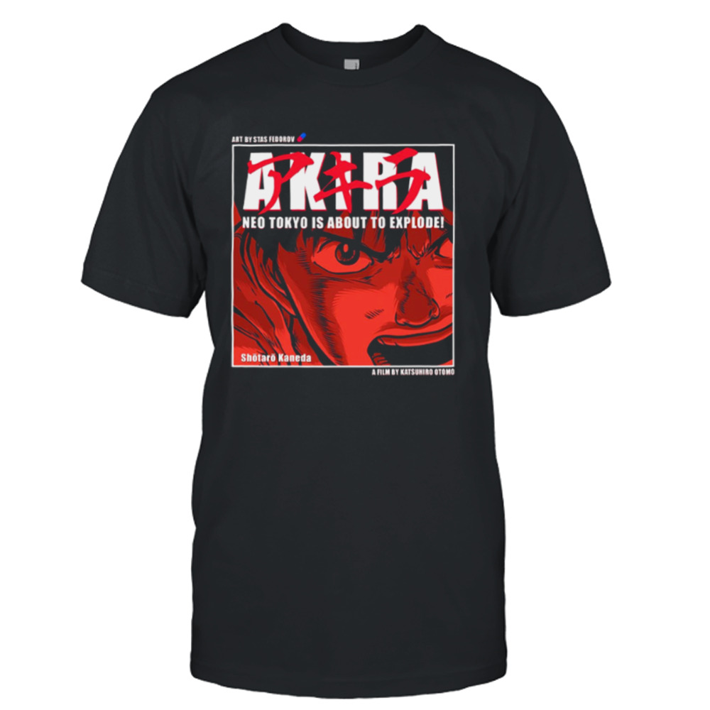 Neo Tokyo Is About To Explode Akira Anime shirt