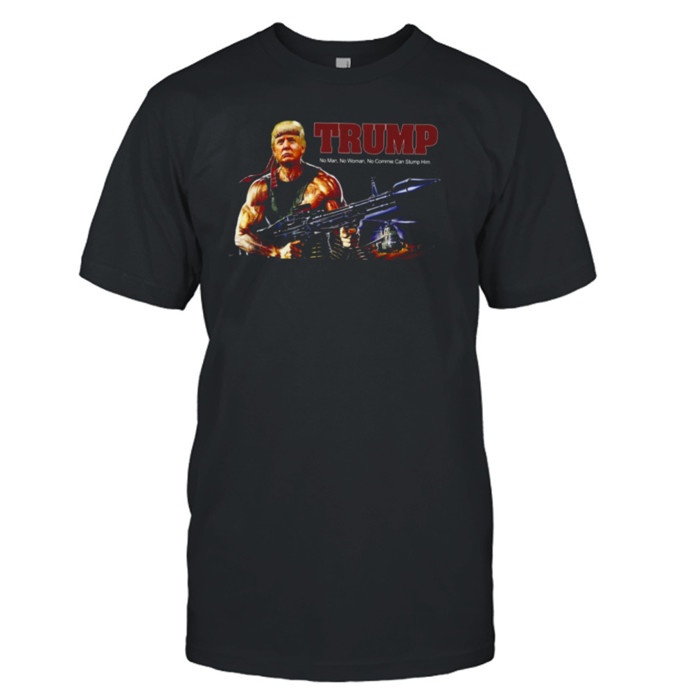 Rambo Trump Man Cheetah Stallone First Blood shirt