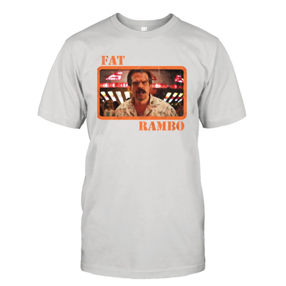 Special Forces For Fat Rambo First Blood shirt