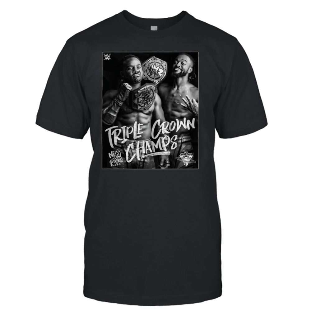 The new day Triple Crown champs shirt