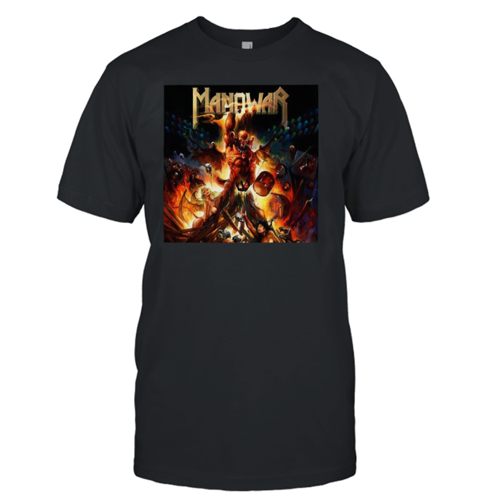 Art Devil Manowar Tour 2023 Masep shirt