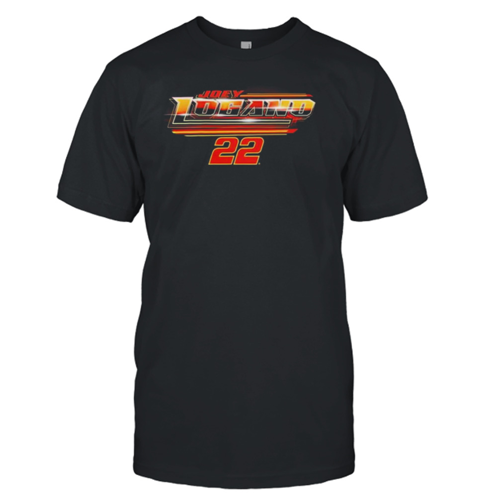 Joey Logano Team Penske Black 2023 #22 Shell Pennzoil Shirt