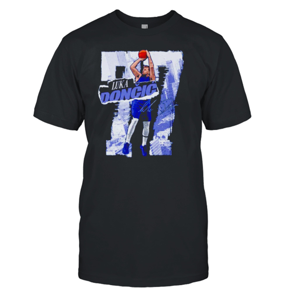 Luka Doncic Dallas Rough Basketball Shirt