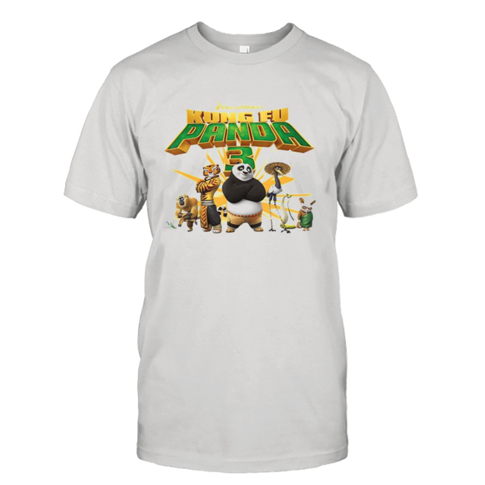 Po And The Furious Five Kung Fu Panda shirt