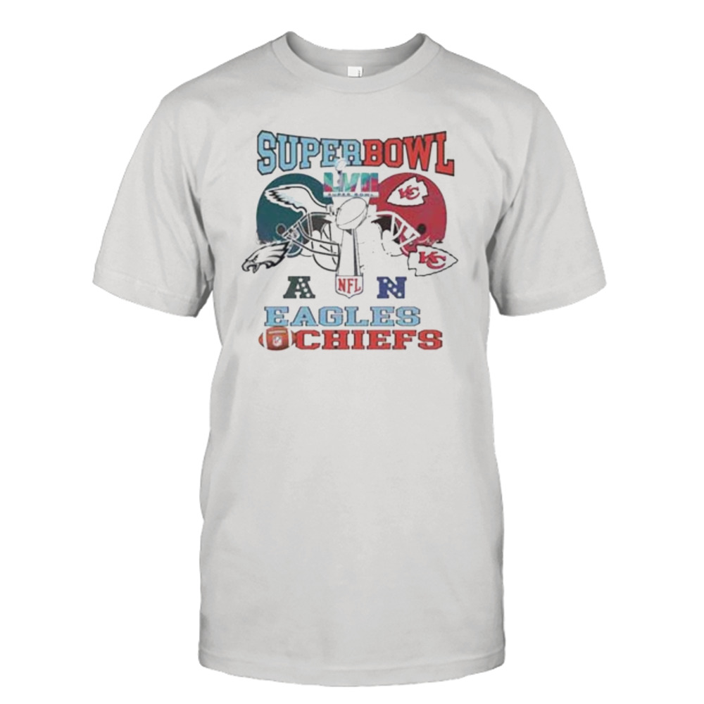 AFC Champions And NFC Champions Philadelphia Eagles Vs Kansas City Chiefs Super Bowl LVII 2023 T-shirt