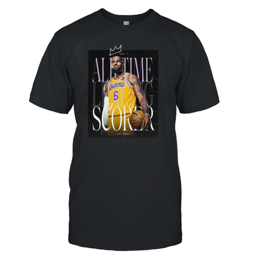 38,388 Points LeBron James NBA’s All Time King shirt