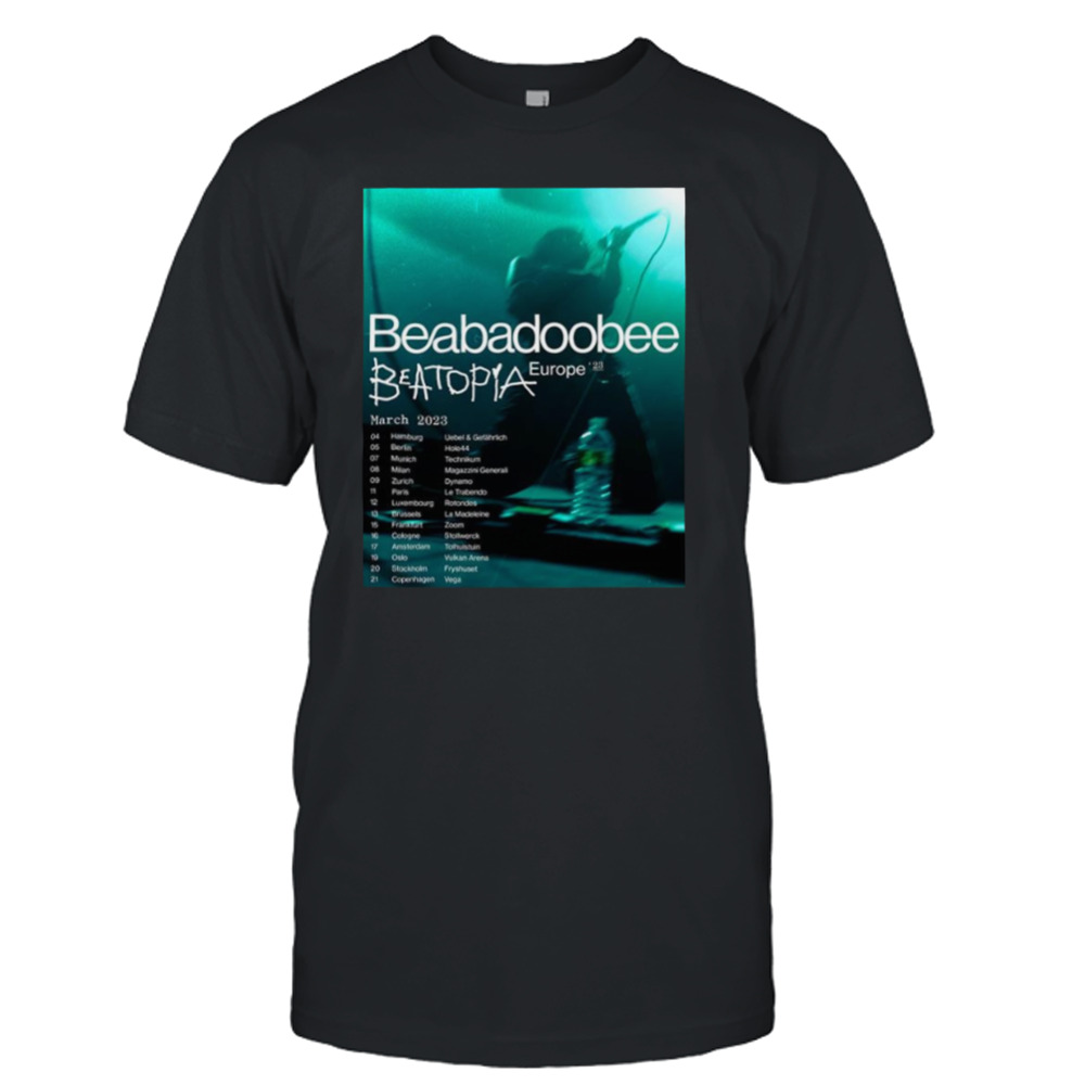 Beatopia Beabadoobee The Tria1 2023 New Tour shirt