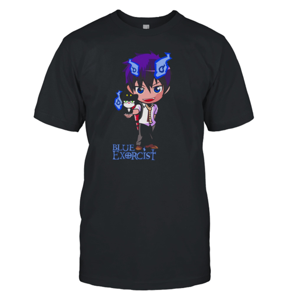 Chibi Rin Okumura The Blue Antlers Blue Exorcist shirt