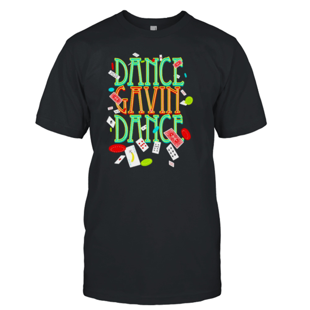 Dance Gavin Dance Store Jackpot Poker Shirt