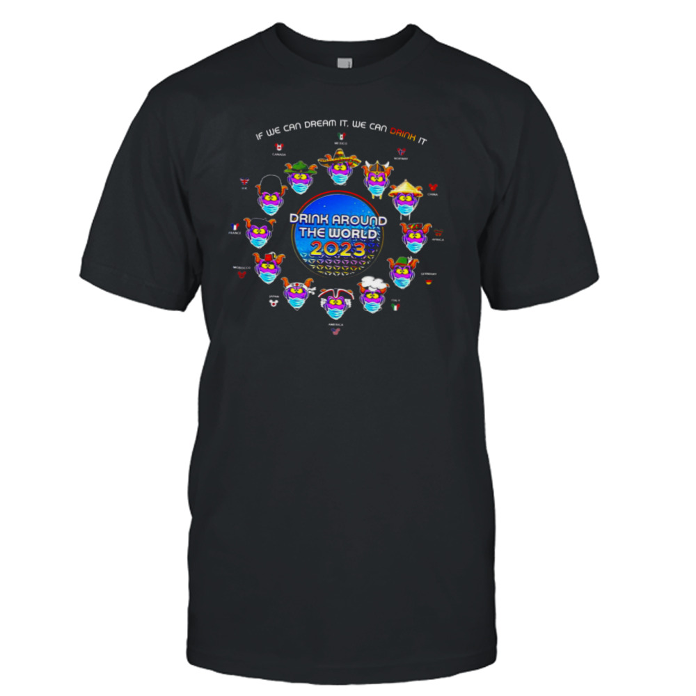 Disney Drinking Around The World Shirt