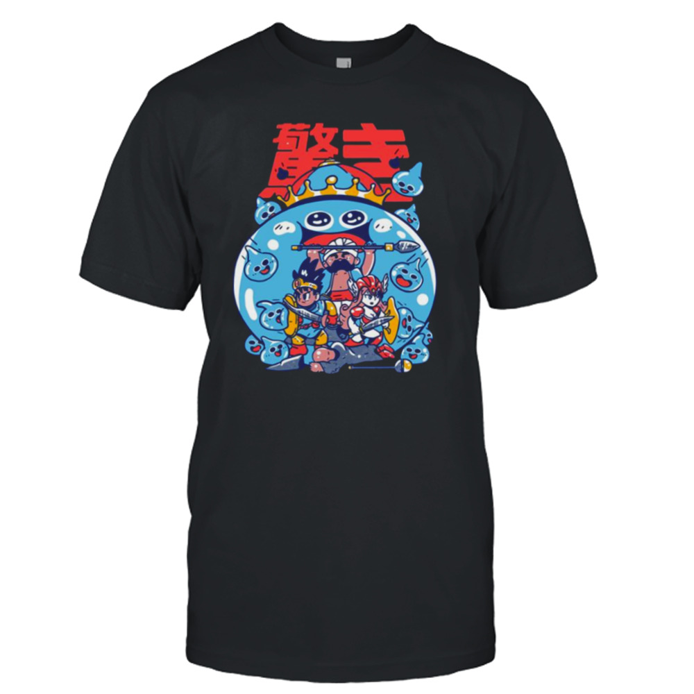 Dragon Warrior Slime King Dragon Quest shirt