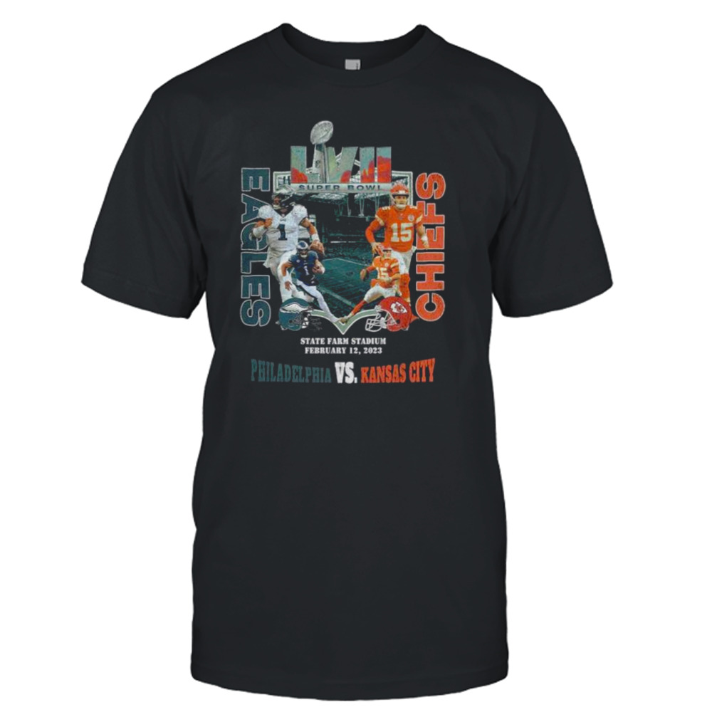 Eagles vs Chiefs State Farm Stadium 2023 shirt