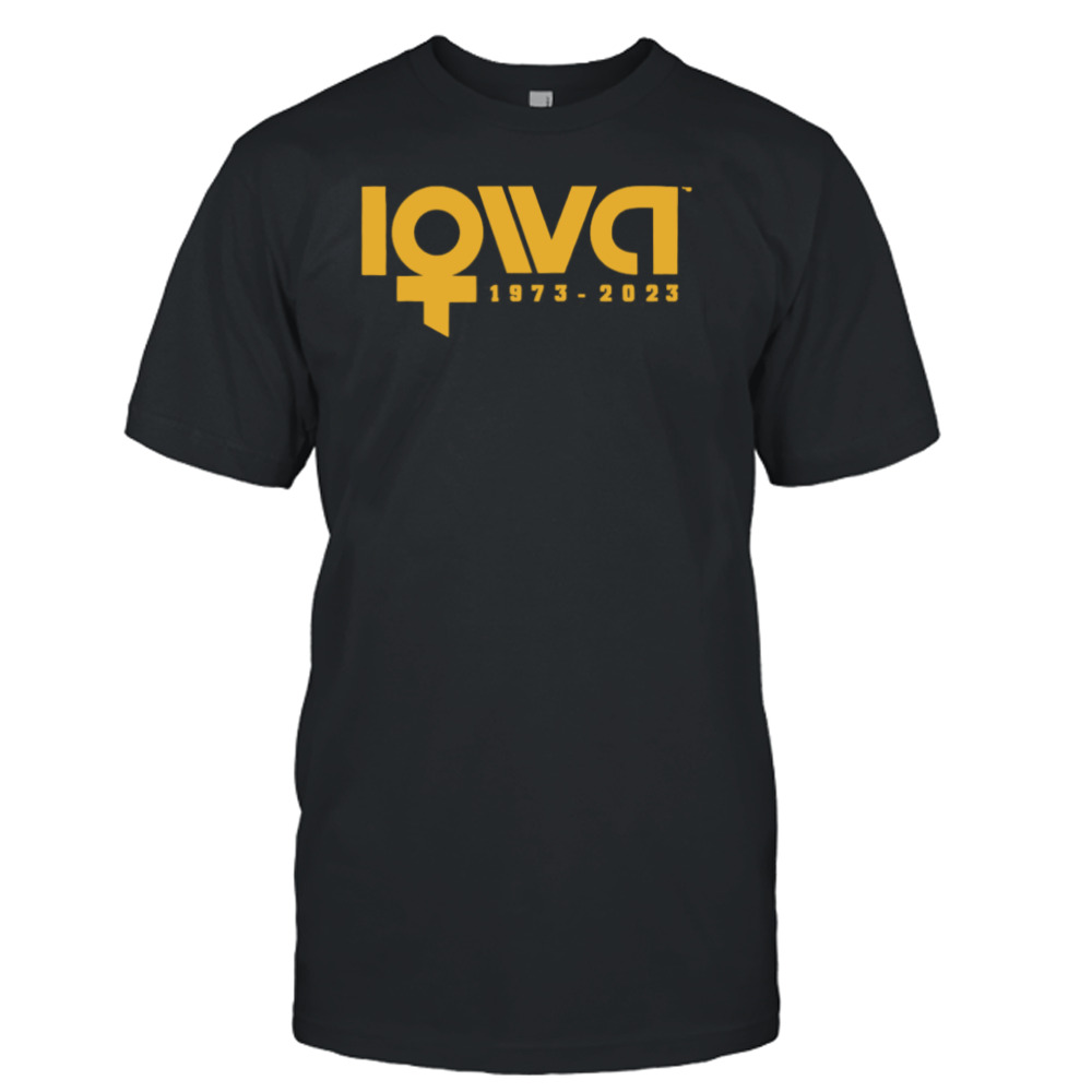 Iowa hawkeyes women’s athletics 50 years 2023 shirt