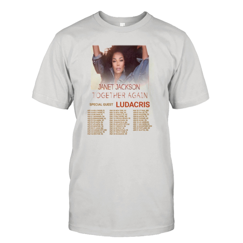 Janet Jackson 2023 Tour Shirt