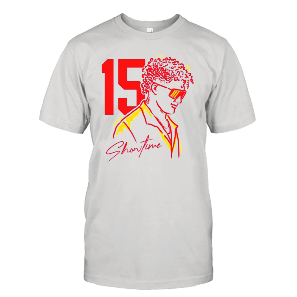 Mahomes 15 Show Time KC Chiefs Shirt