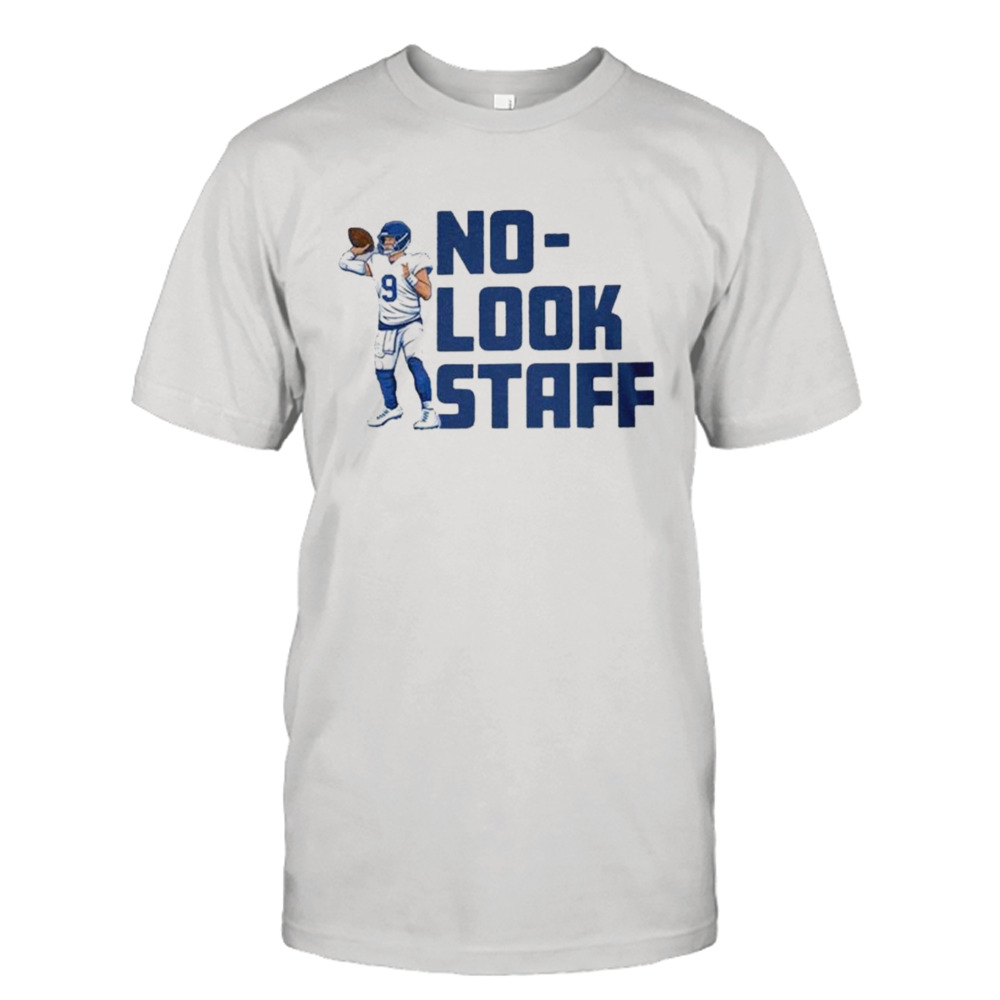 Matthew Stafford no-look staff T-shirt