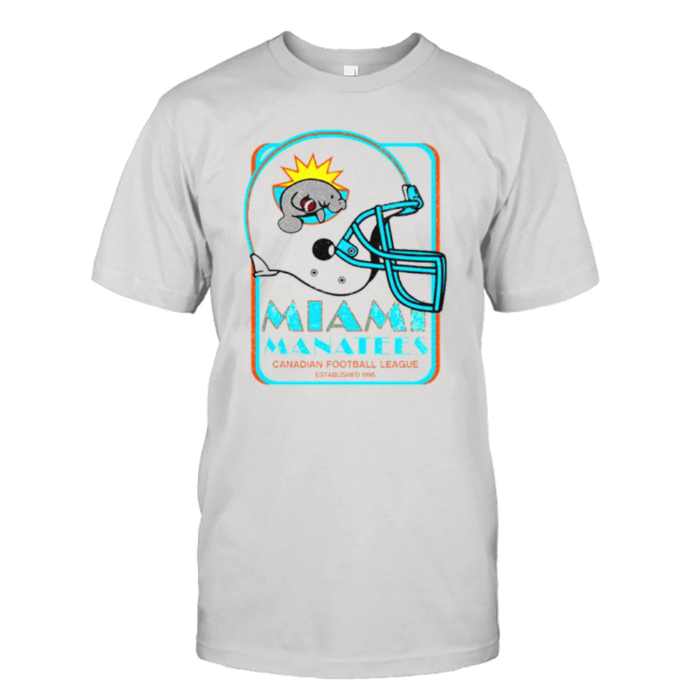 Miami Manatees football shirt