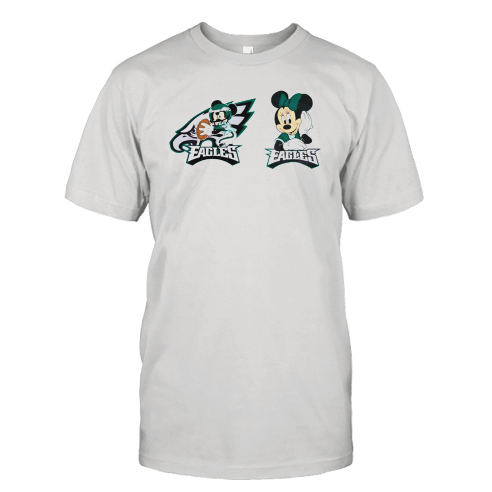 Mickey And Minnie Philadelphia Eagles Super Bowl LVII 2023 Shirt