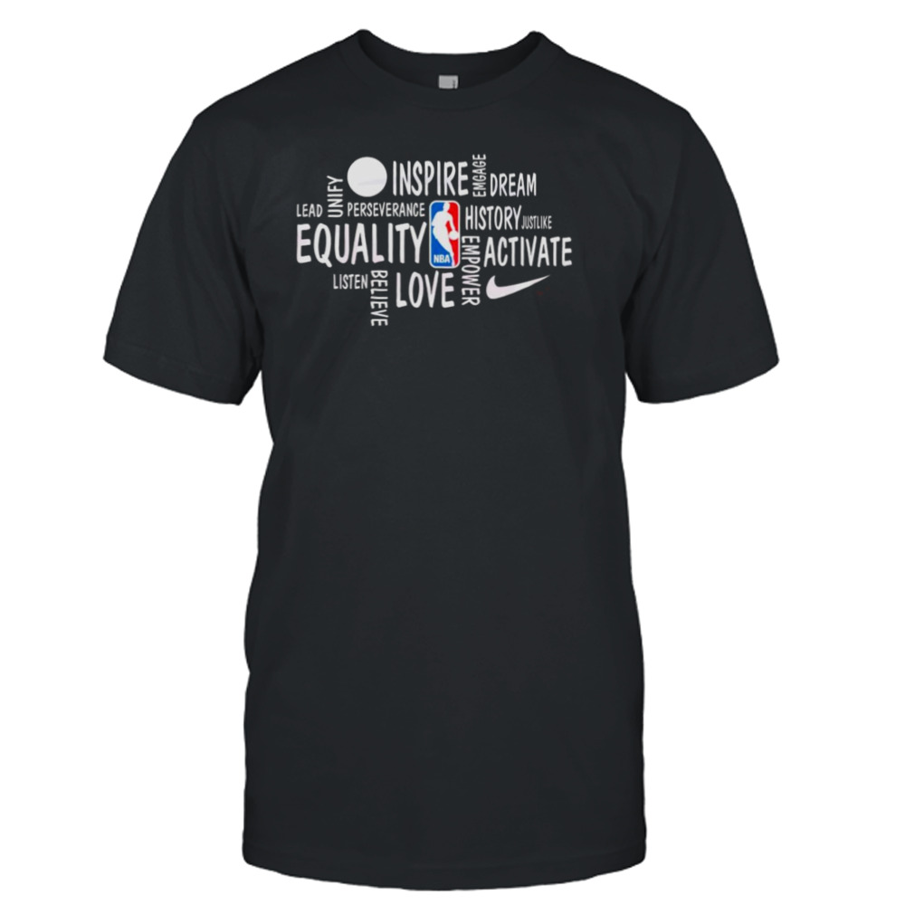 NBA Black History Month Inspire Dream Equality Shirt